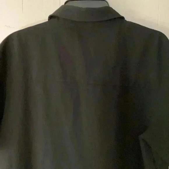 Figs  Polo Black Scrub Top Size Large - Picture 5 of 7